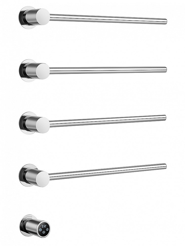 Полотенцесушитель электрический встраиваемый WONZON & WOGHAND HAMBURG, Хром (WW-AL314-CR) купить в интернет-магазине сантехники Sanbest