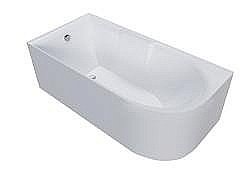 Ванна пристенная GROSSMAN GR-2201L 150x75 левая купить в интернет-магазине сантехники Sanbest