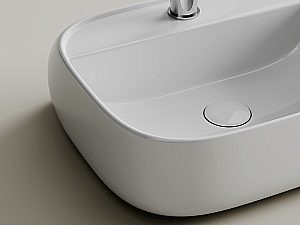 Раковина Ceramica Nova Fonte 50 CN5051 белая купить в интернет-магазине Sanbest