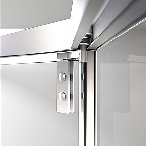 Душевой уголок Vincea SHOW VSP1-4SH100CL 100x100 стекло прозрачное/профиль хром купить в интернет-магазине Sanbest