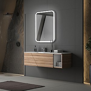 Зеркало ABBER See AG6105S 55x80 в ванную от интернет-магазине сантехники Sanbest