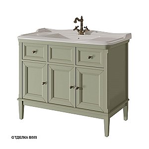 Тумба с раковиной Caprigo Jardin 100 цвет на заказ для ванной в интернет-магазине Sanbest