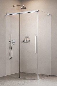 Душевой уголок Radaway Idea 8 QL KDJ 120х70 L стекло прозрачное/профиль хром купить в интернет-магазине Sanbest