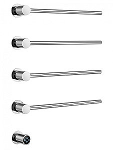 Полотенцесушитель электрический встраиваемый WONZON & WOGHAND HAMBURG, Хром (WW-AL314-CR) купить в интернет-магазине сантехники Sanbest