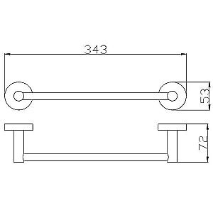 Полотенцедержатель Rav-Slezak Colorado COA0701/30ZRK розовый золотистый крацованный купить в интернет-магазине сантехники Sanbest
