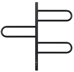 Полотенцесушитель электрический Vincea VTD-1R2CBE 44х80 черный купить в интернет-магазине сантехники Sanbest