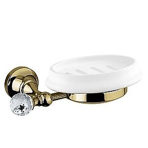 Мыльница Cezares OLIMP-SOD-02-Sw бронза/Swarovski купить в интернет-магазине сантехники Sanbest