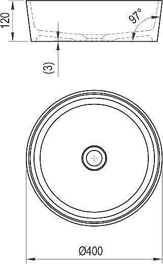 Раковина Ravak Moon 1 400 купить в интернет-магазине Sanbest