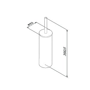 Ершик для туалета AM.PM SENSE L A7433500 купить в интернет-магазине сантехники Sanbest