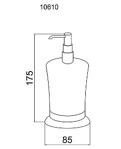 Диспенсер Boheme Medici 10610 купить в интернет-магазине сантехники Sanbest