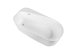 Ванна акриловая Aquatek ПРИМА 170х80 белая глянцевая купить в интернет-магазине Sanbest