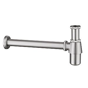 Сифон для раковины ABBER AF0032SP сатин купить в интернет-магазине сантехники Sanbest