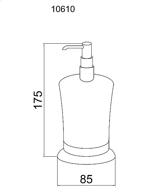 Диспенсер Boheme Medici 10610 купить в интернет-магазине сантехники Sanbest