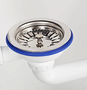 Сифон для кухонной мойки Iddis Kitchen Line S21UPS0i84 белый купить в интернет-магазине сантехники Sanbest