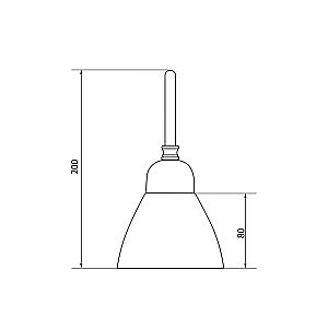 Светильник Caprigo 2234-BO белый/золото купить в интернет-магазине сантехники Sanbest