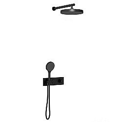 Душевая система Vincea Inspire VSFW-422TI2MB черная матовая купить в интернет-магазине сантехники Sanbest