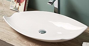 Раковина накладная Gid Creativo 74 N9178 51171 белая купить в интернет-магазине Sanbest