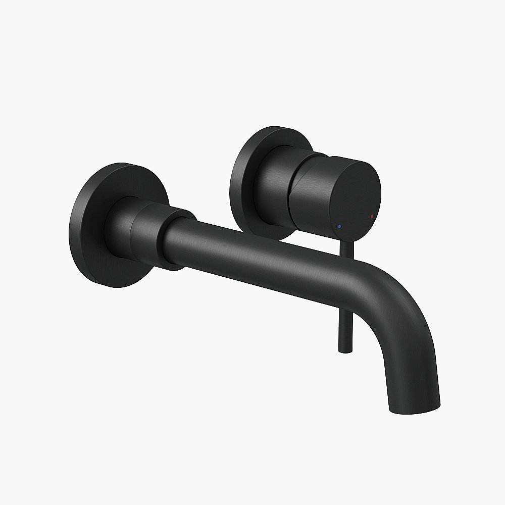 Смеситель для раковины BERGES VENTAS R 076012 черный матовый купить в интернет-магазине сантехники Sanbest