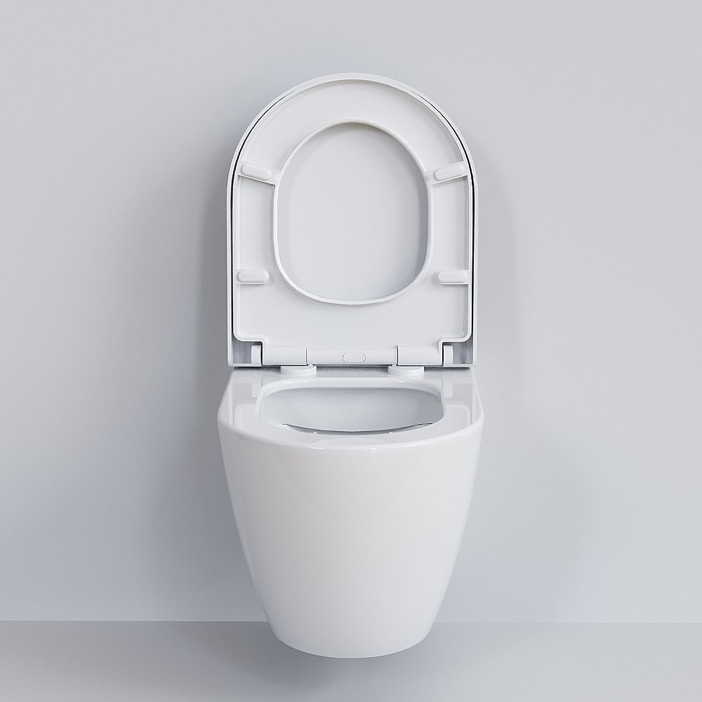 Унитаз подвесной Ambassador Queen 113T20001R безободковый, белый купить в интернет-магазине Sanbest