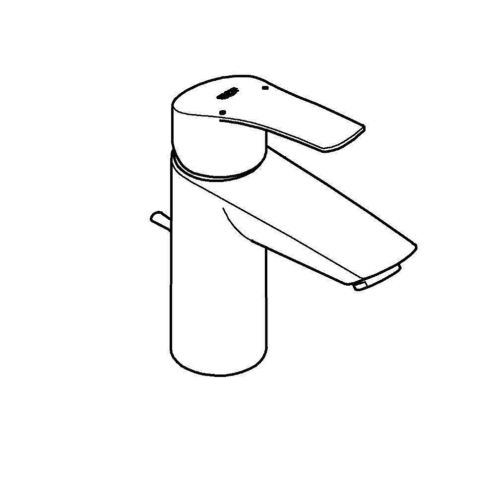 Смеситель для раковины GROHE Eurosmart 23456003 хром купить в интернет-магазине сантехники Sanbest