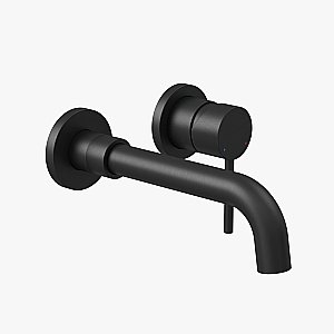 Смеситель для раковины BERGES VENTAS R 076012 черный матовый купить в интернет-магазине сантехники Sanbest