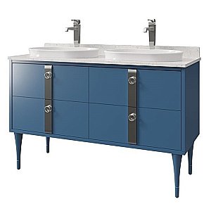 Тумба с раковиной Caprigo Toronto 140 с 4 ящиками для ванной в интернет-магазине Sanbest