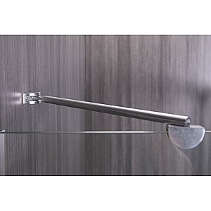 Душевой уголок Esbano ESR-8021 ESUGR8021 120х80 стекло рифленое, матовое/профиль хром купить в интернет-магазине Sanbest