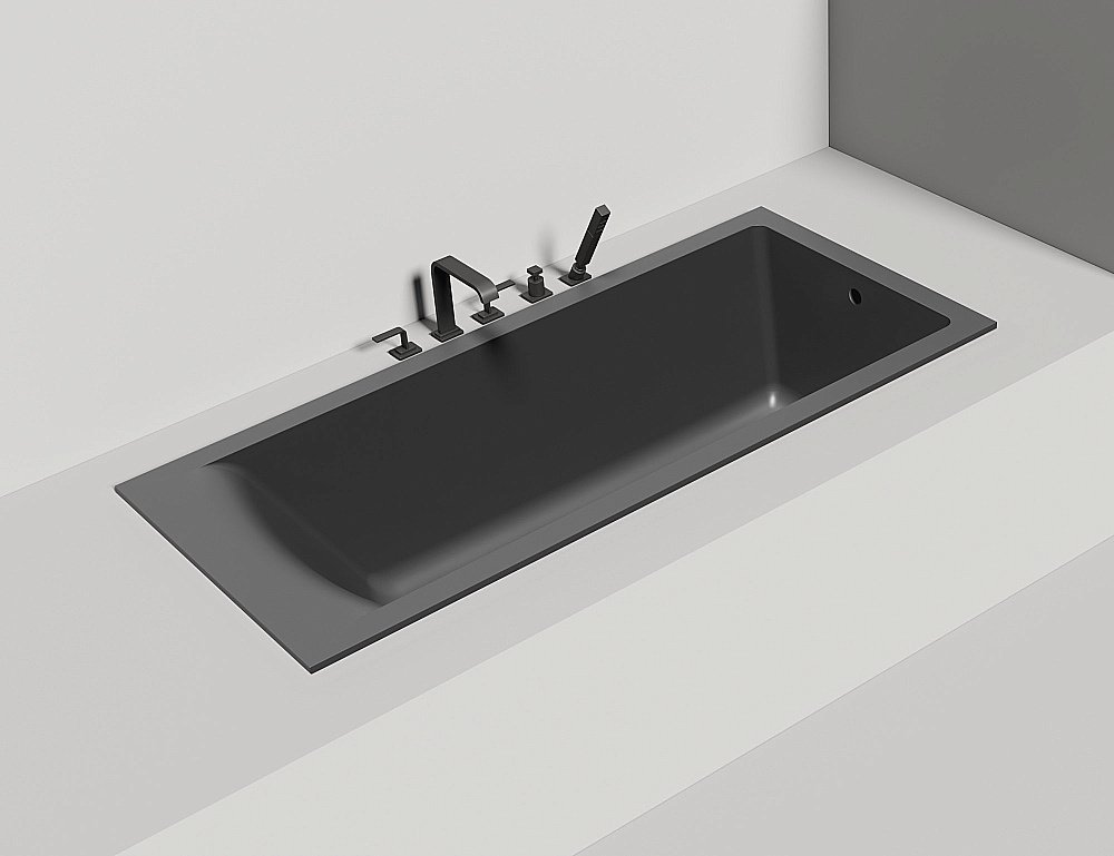 Ванна Salini Cascata S-Stone 170x75 104123MF RAL матовая купить в интернет-магазине Sanbest