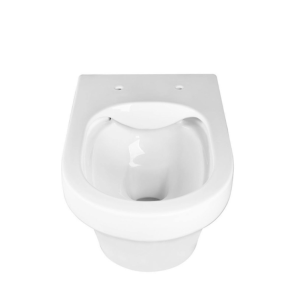 Унитаз подвесной Vincea EDGE-M VT1-37 безободковый, с крышкой микролифт, белый купить в интернет-магазине Sanbest