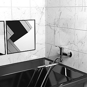 Смеситель для ванны PAINI Creta 42CR119CAKM хром купить в интернет-магазине сантехники Sanbest