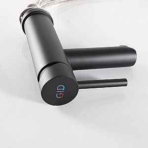 Смеситель для раковины Gid Berlin SS080-BM-K черный матовый купить в интернет-магазине сантехники Sanbest