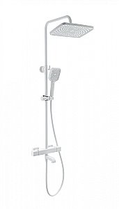Душевая система с термостатом WONZON & WOGHAND STAY 2 WW-B3016-T1-MW белый матовый купить в интернет-магазине сантехники Sanbest