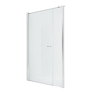 Душевая дверь NEW TRENDY NEW SOLEO PLUS D-0141A/D-0094B 120 стекло прозрачное/профиль хром купить в интернет-магазине Sanbest