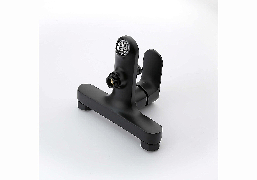 Смеситель для ванны Aquatek Альфа AQ1940MB черный матовый купить в интернет-магазине сантехники Sanbest