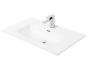 Тумба с раковиной BelBagno 100 KRAFT-1000-2C-SO-GSO+BB1000ETL темно-серая матовая для ванной в интернет-магазине Sanbest
