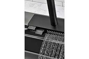 Мойка кухонная Esbano Geyserus-5 ESMKGEYS5 оружейная сталь купить в интернет-магазине сантехники Sanbest