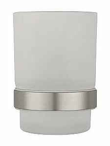 Стакан для зубных щеток с держателем WONZON & WOGHAND POLO WW-8921-BN никель брашированный купить в интернет-магазине сантехники Sanbest