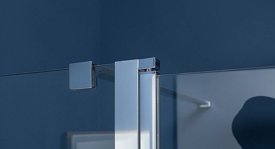 Душевая дверь Aquanet Cinetic 160 стекло прозрачное/профиль хром купить в интернет-магазине Sanbest