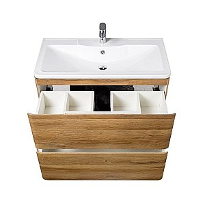 Тумба с раковиной BelBagno ALBANO 100 PIA Rovere Rustico для ванной в интернет-магазине Sanbest