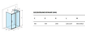 Душевой уголок Excellent Rols 120х90х90 стекло прозрачное/профиль хром купить в интернет-магазине Sanbest