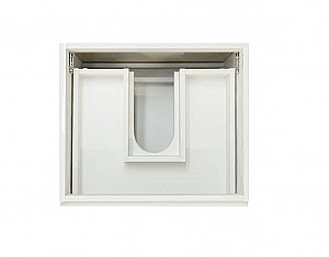 Тумба с раковиной напольная Эстет Даллас 120 с 2 ящиками правая для ванной в интернет-магазине Sanbest