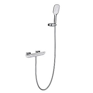 Смеситель для ванны Timo HELMI 4024/00-16Y хром/белый глянцевый купить в интернет-магазине сантехники Sanbest