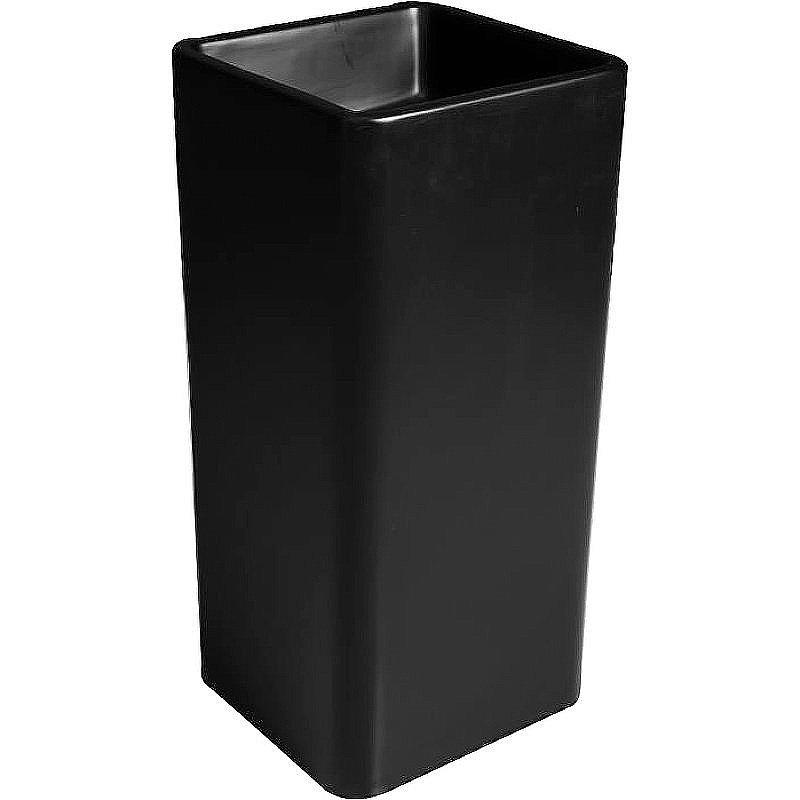 Раковина напольная SantiLine 40,5 SL-4013MB черная матовая купить в интернет-магазине Sanbest