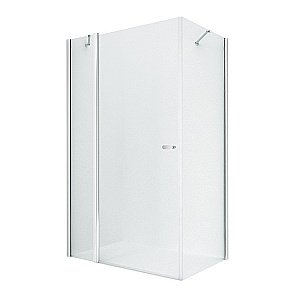 Душевой уголок NEW TRENDY NEW SOLEO K-0397 100x80 стекло прозрачное/профиль хром купить в интернет-магазине Sanbest