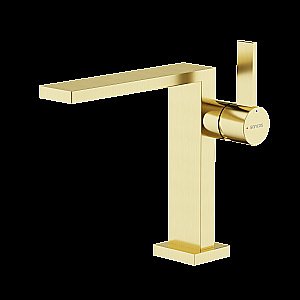 Смеситель для раковины Sancos Linn SC9019BG брашированное золото купить в интернет-магазине сантехники Sanbest