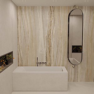 Ванна из искусственного камня Veconi Solita SLT17070M 170х70 белая матовая купить в интернет-магазине Sanbest