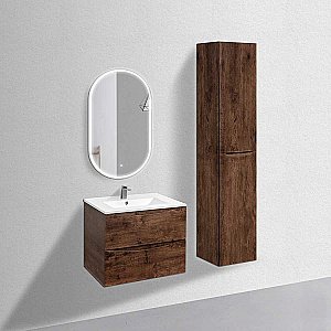 Тумба с раковиной Vincea Mia 700 R.Wood для ванной в интернет-магазине Sanbest