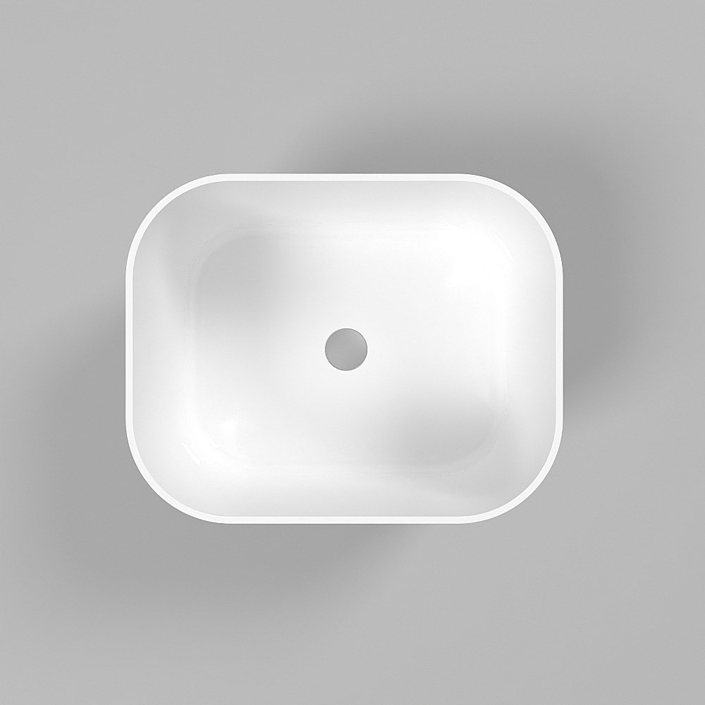 Раковина накладная WhiteCross LAZURIT 50 0713.050040.100 белая купить в интернет-магазине Sanbest