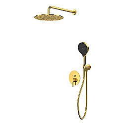 Душевая система WhiteCross Y YSET04TOPGL золото купить в интернет-магазине сантехники Sanbest