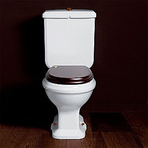 Унитаз напольный SIMAS Arcade AR831 с бачком, белый/бронза купить в интернет-магазине Sanbest